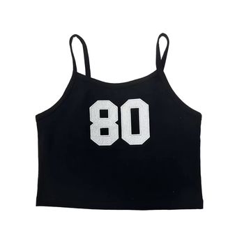 80 APPLIQUE ON STRAPPY TANK