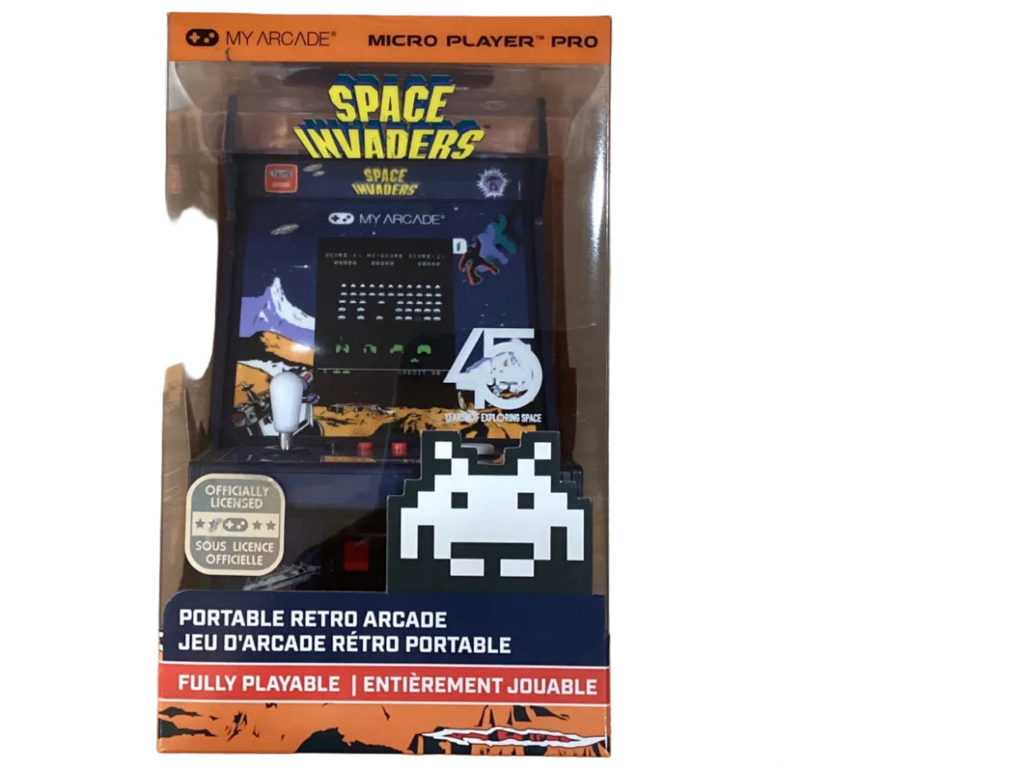 SPACE INVADERS MICRO PLAYER PRO WITH VERTICAL SCRE