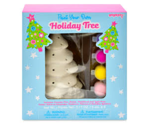 Paint Your Own Holiday Light Up Tree