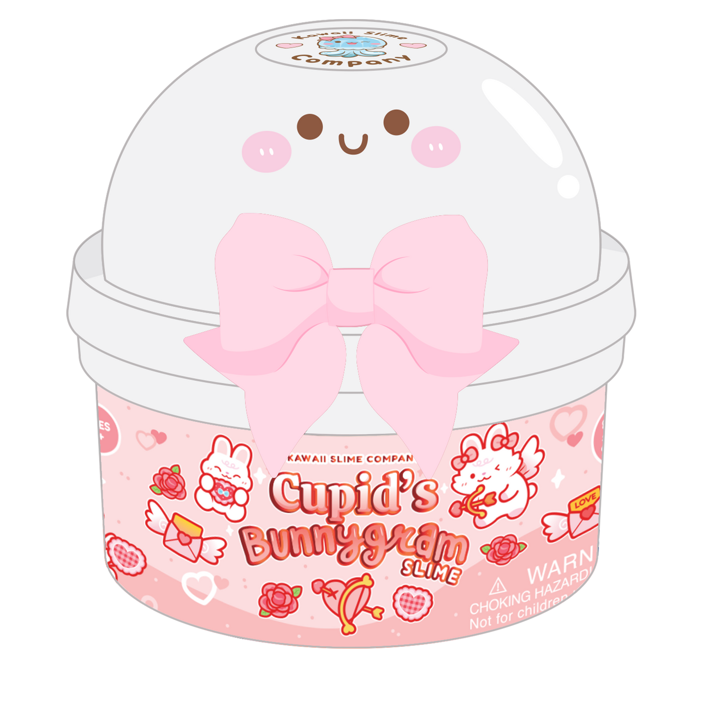 Cupid's Bunnygram Signature Dome™ Slime