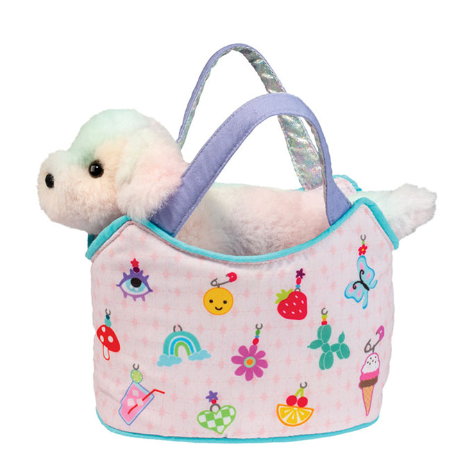 CHARMINGLY YOURS Sak w/Rainbow dog