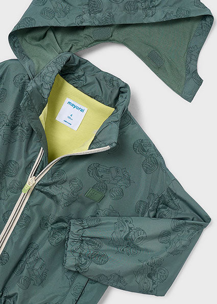 3.446 Printed windbreaker