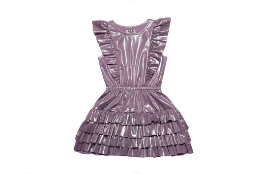 METALLIC DRESS PURPLE
