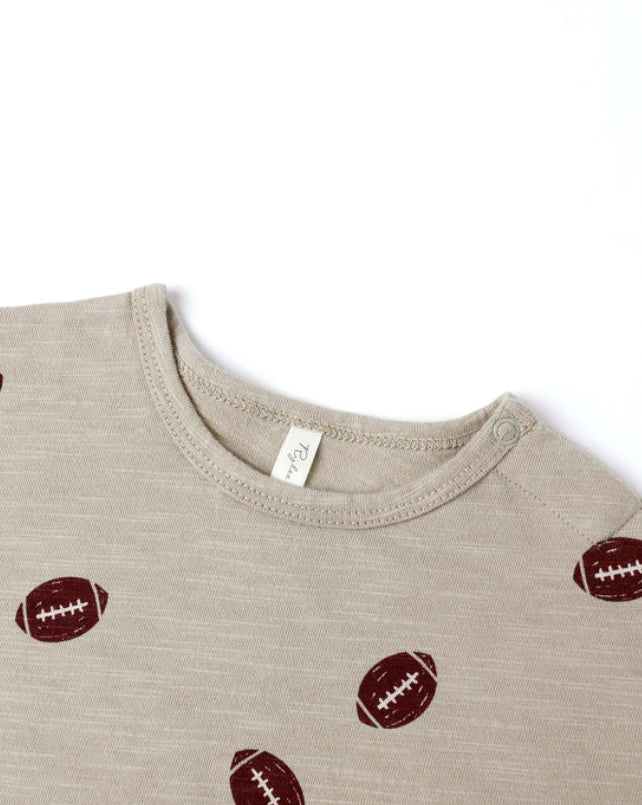 Tee + Pant Set Footballs