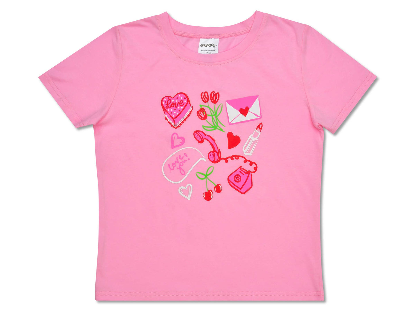 Love Doodles T-Shirt (Medium (10-12))