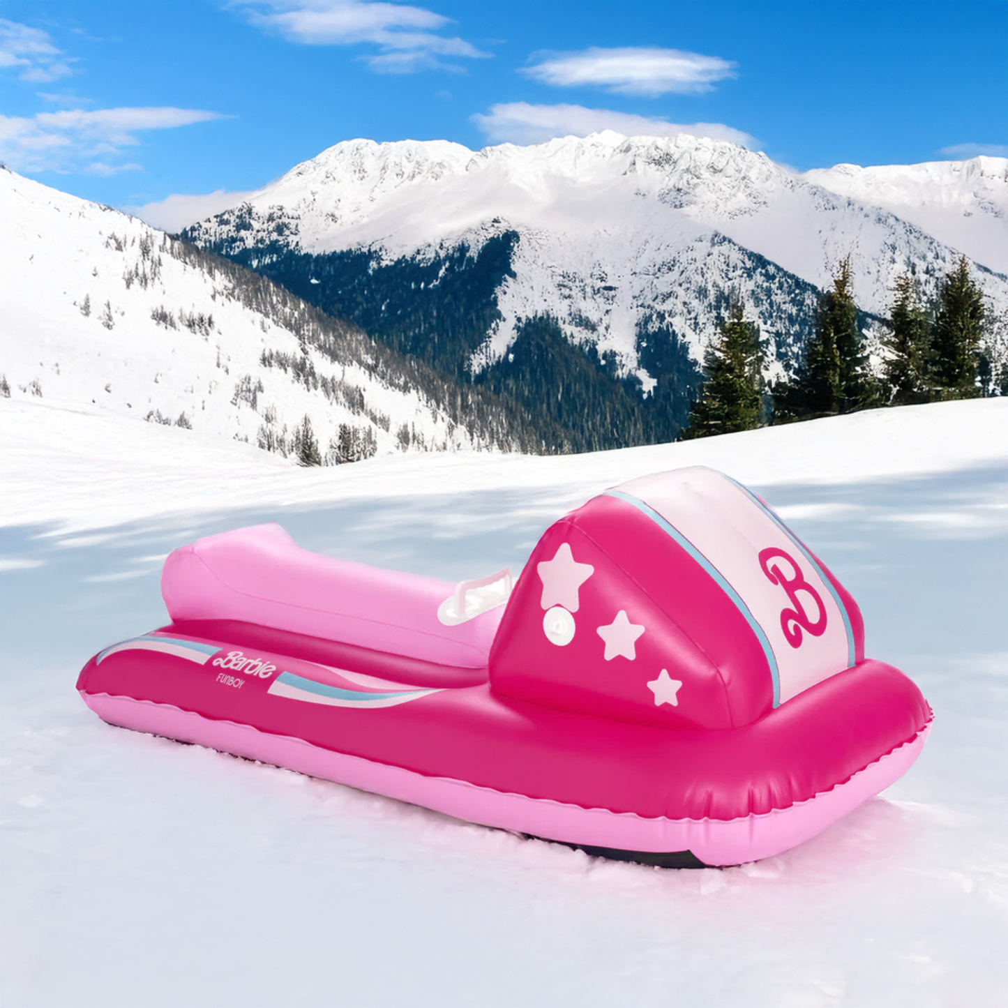 Barbie Kids Snow Sled