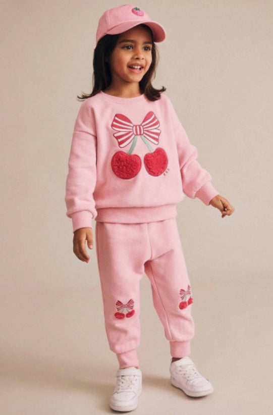 Cherry Pie Sweatshirt and Track Pants