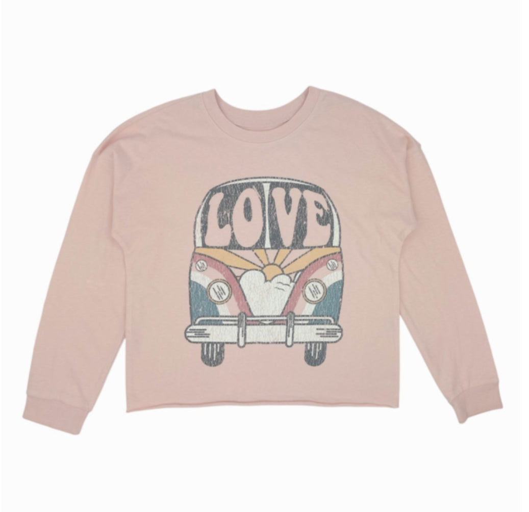 LOVE BUS: L/S TEE