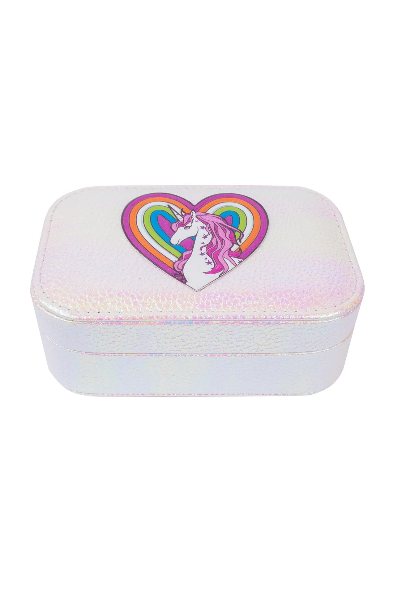 83601 Pretty Precious Unicorn Jewelry Box in Irridescent