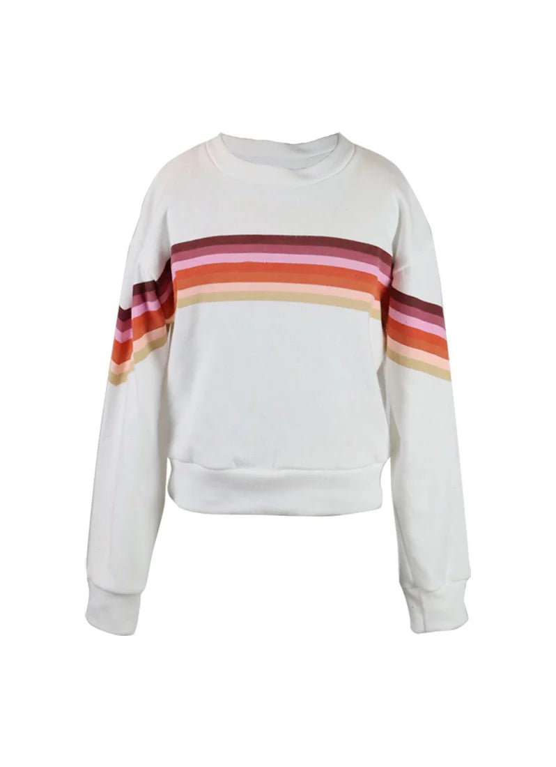 Offwhite stripe pullover
