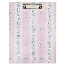 Floral Stripes Clipboard Set