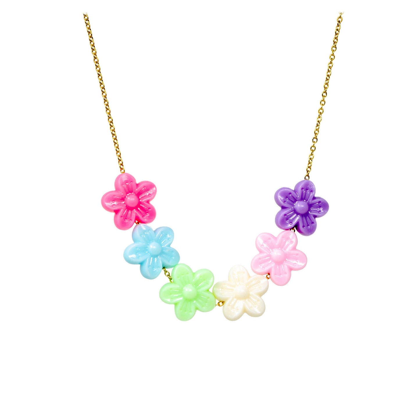 Jumbo Daisy Charm Necklace