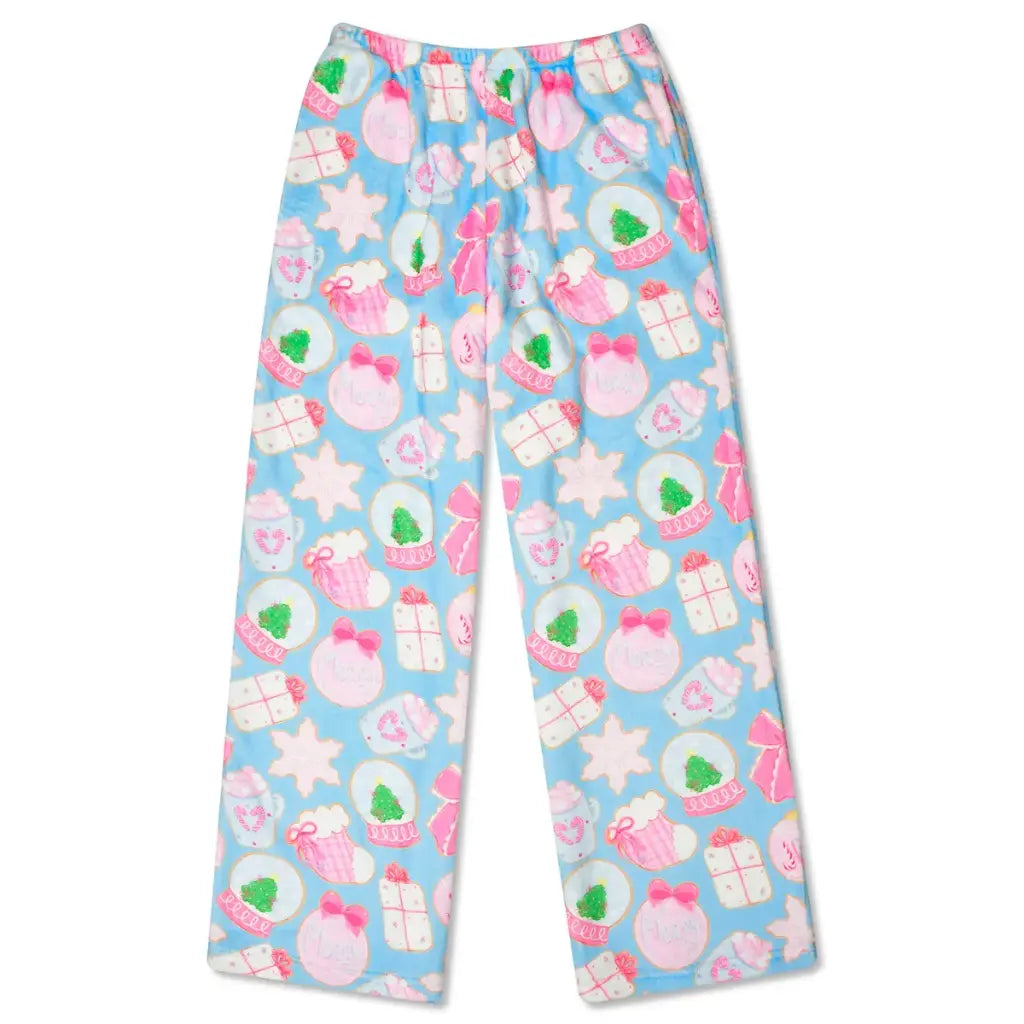 SNOW GLOBE SURPRISE PLUSH PANTS