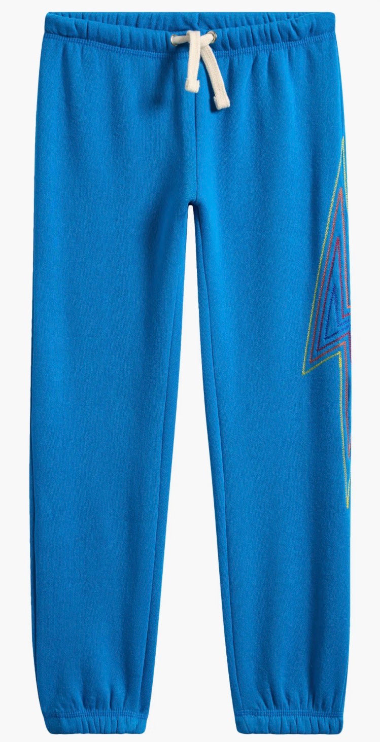 Cosmic Blue Stitch Lightening Jogger