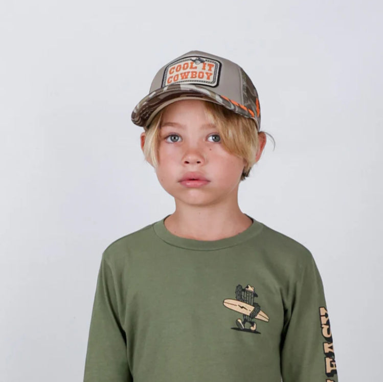 TUCKER HAT:TAN CAMO