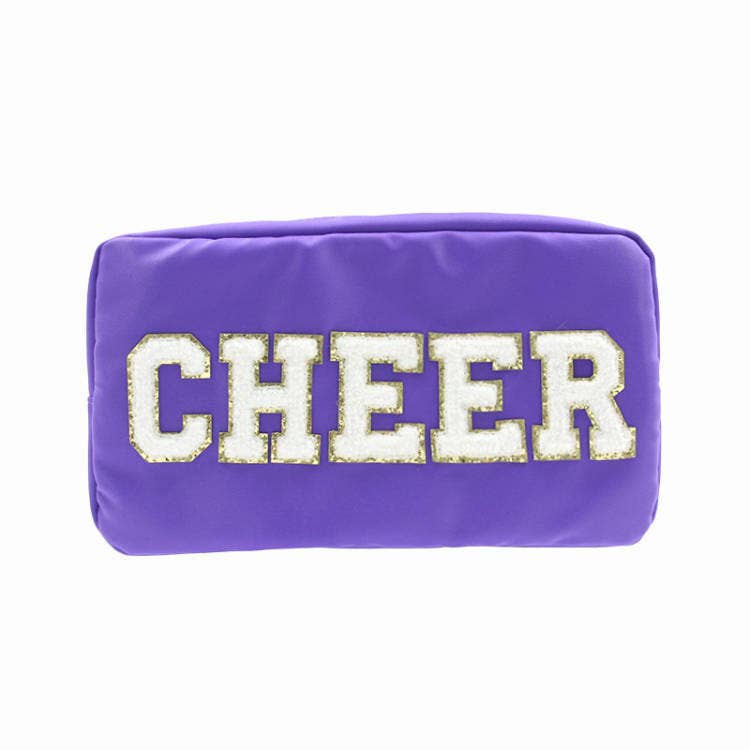 Varsity Collection Cosmetic Bag Cheer Tumbling Chenille
