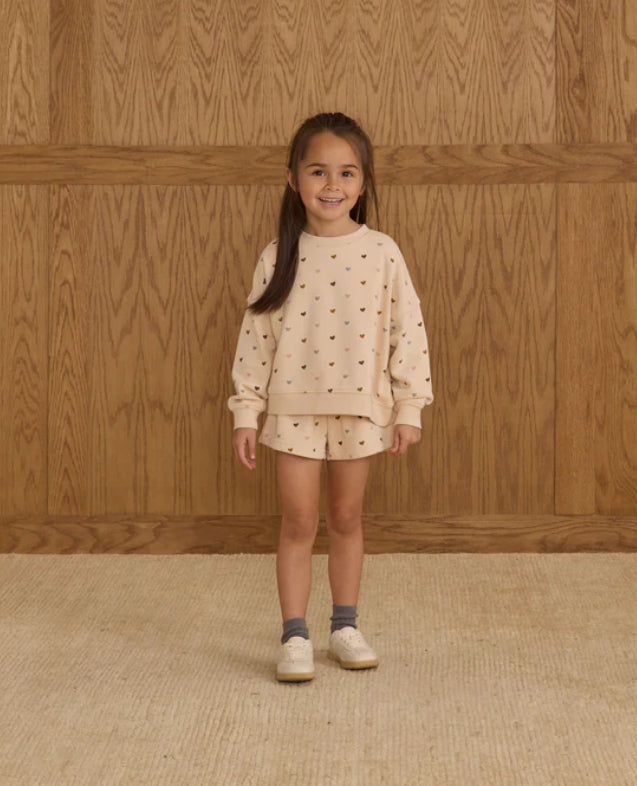 Boxy Pullover || Hearts