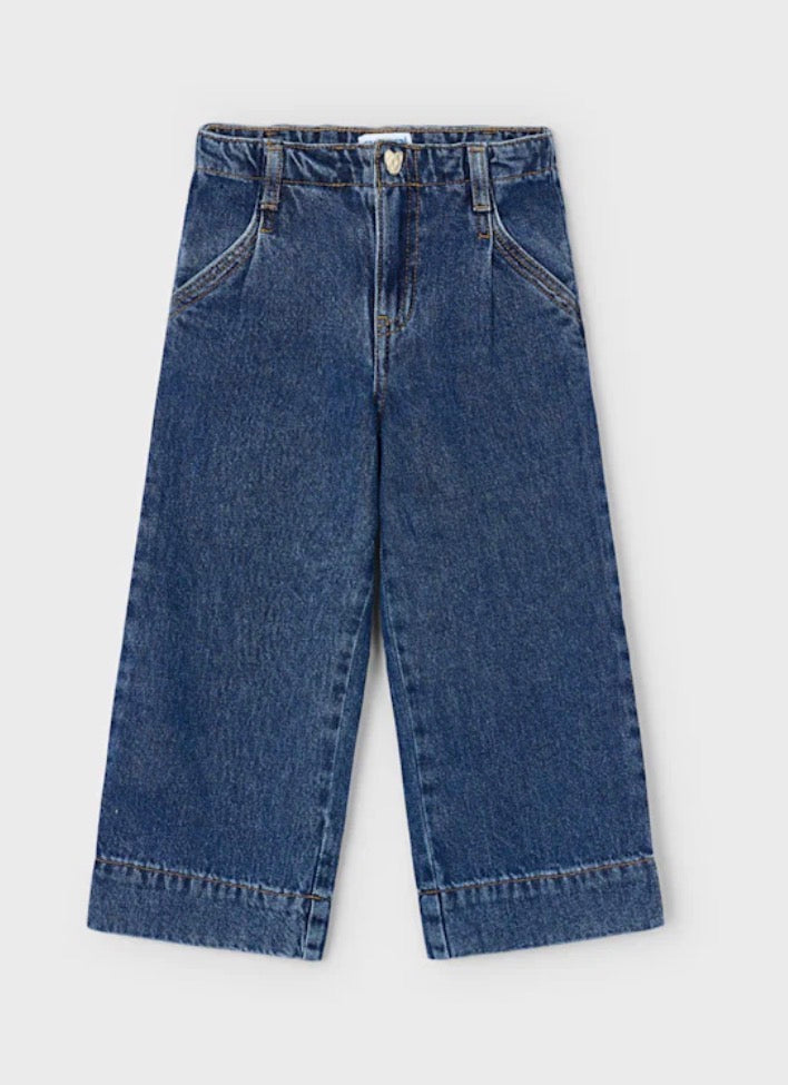 4578 Wide leg denim pants