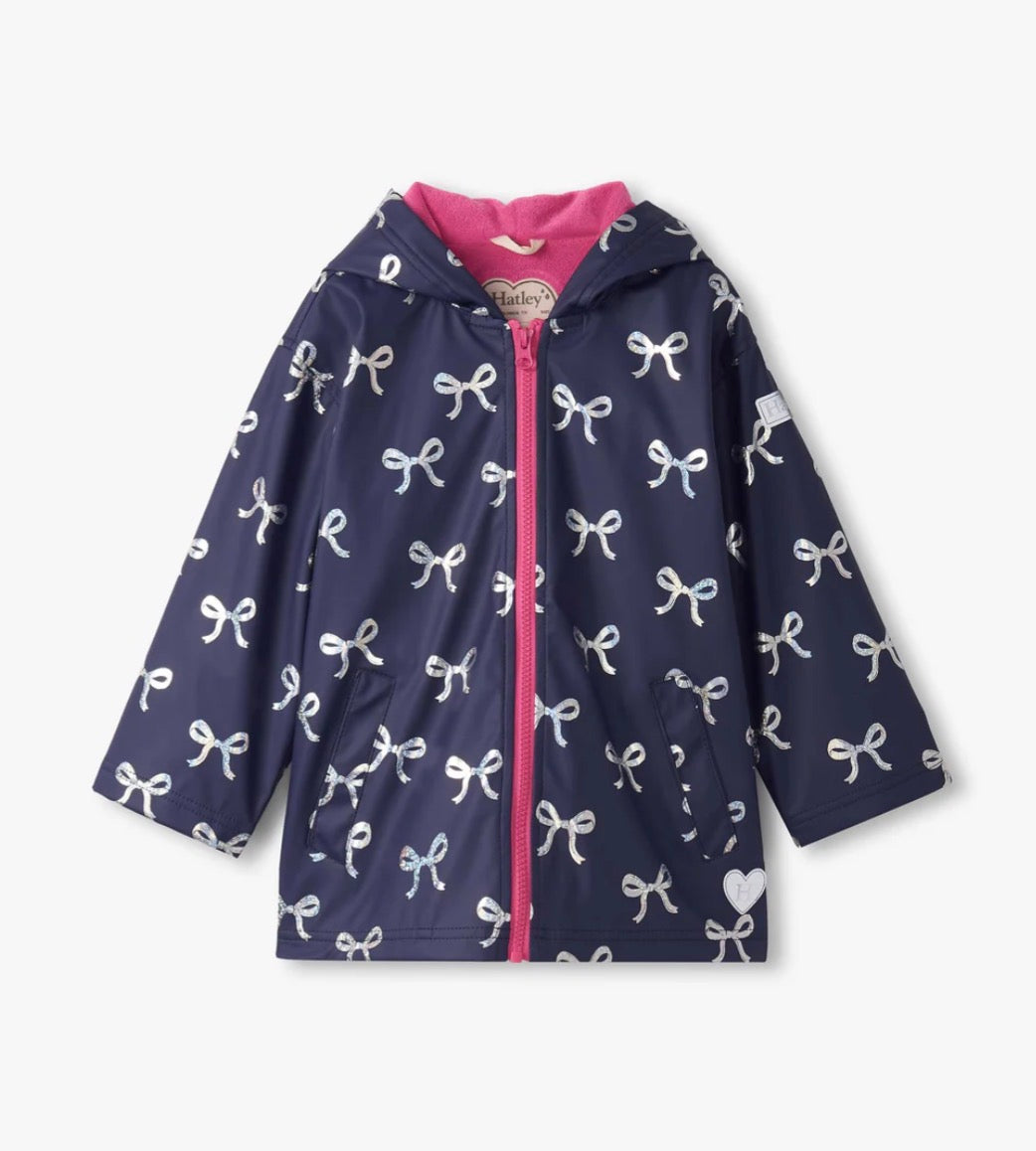 FOIL BOWS RAIN JACKET