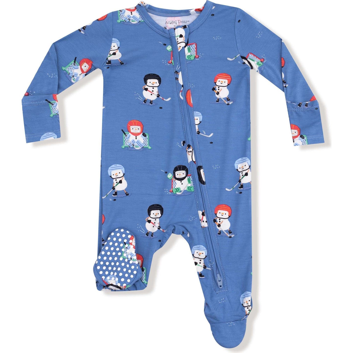 Snow Folks Ice Hockey - 2 Way Zipper Footie