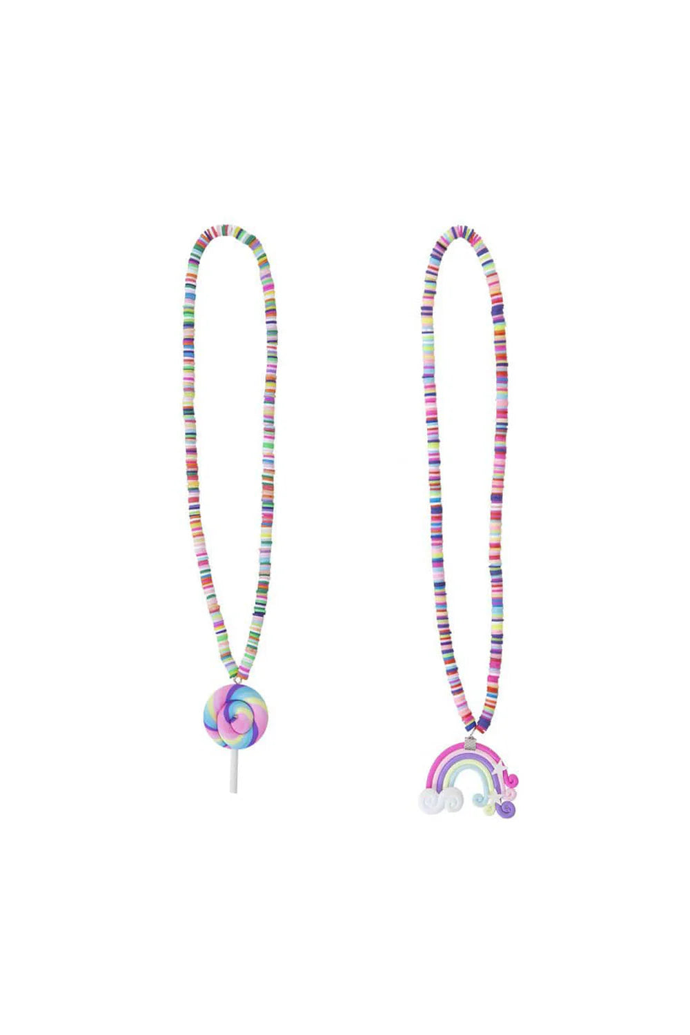 86092 Lollipop rainbow necklace