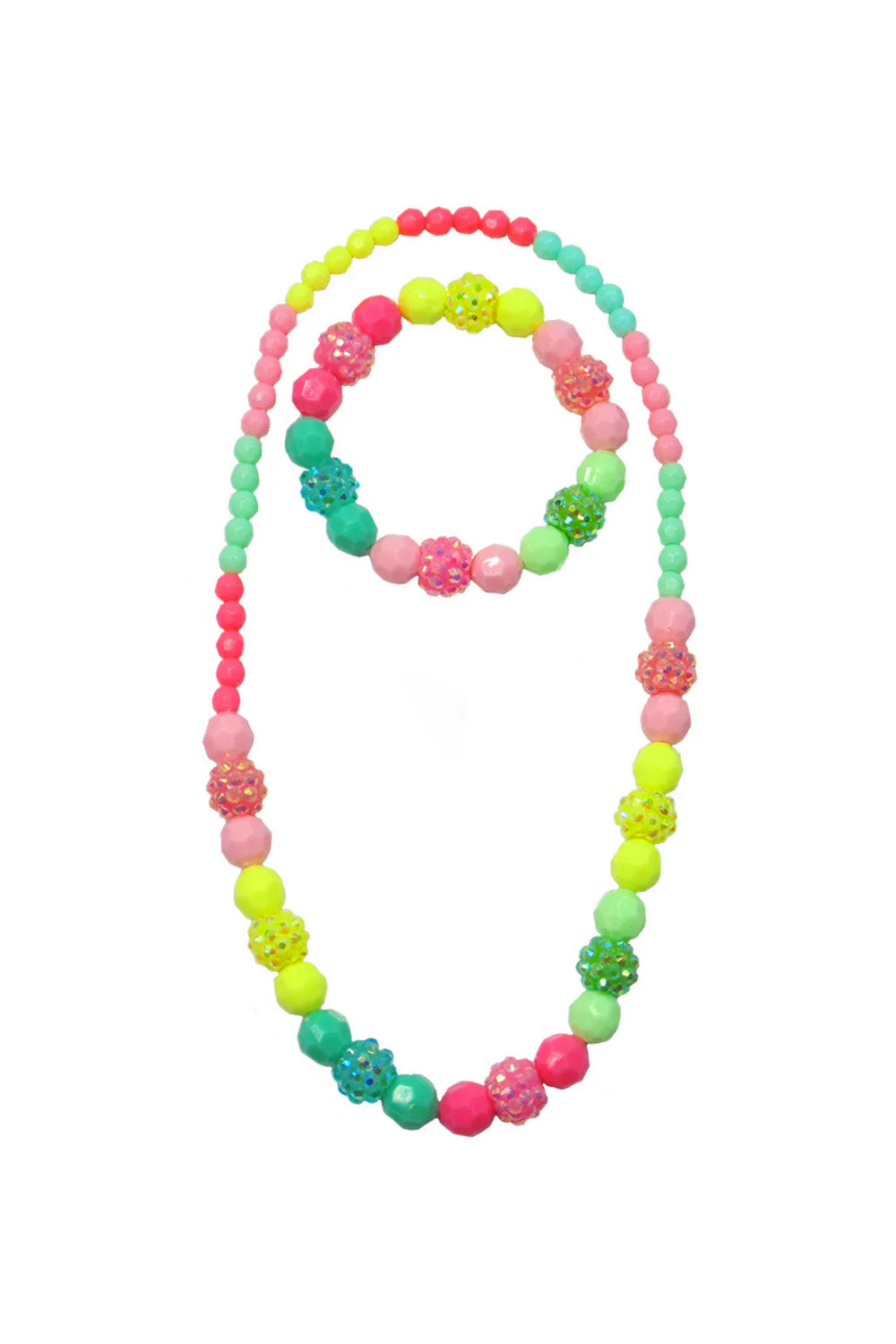 86065 vividly vibrant necklace and bracelet set