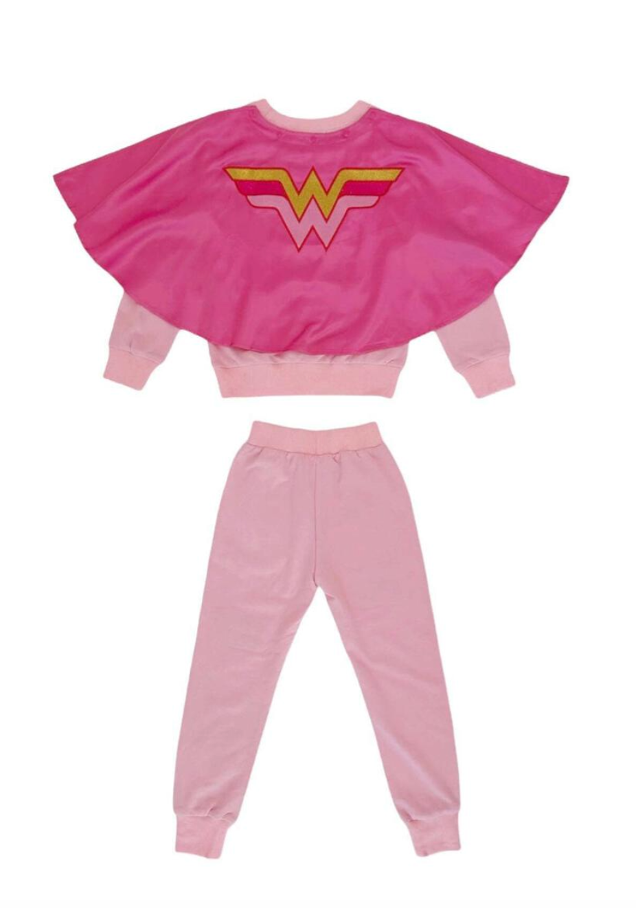 Wonder Woman Pink Set with Cape