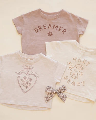 Boxy Tee Heart Locket