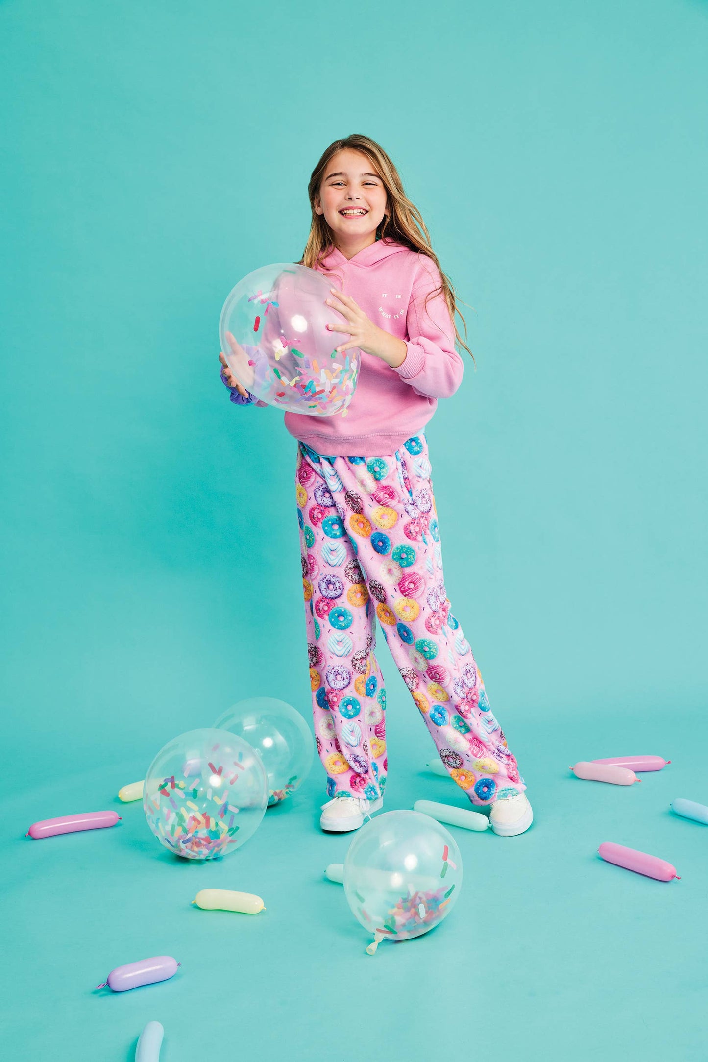 GO DO-NUTS PLUSH PANTS EXTRA SMALL