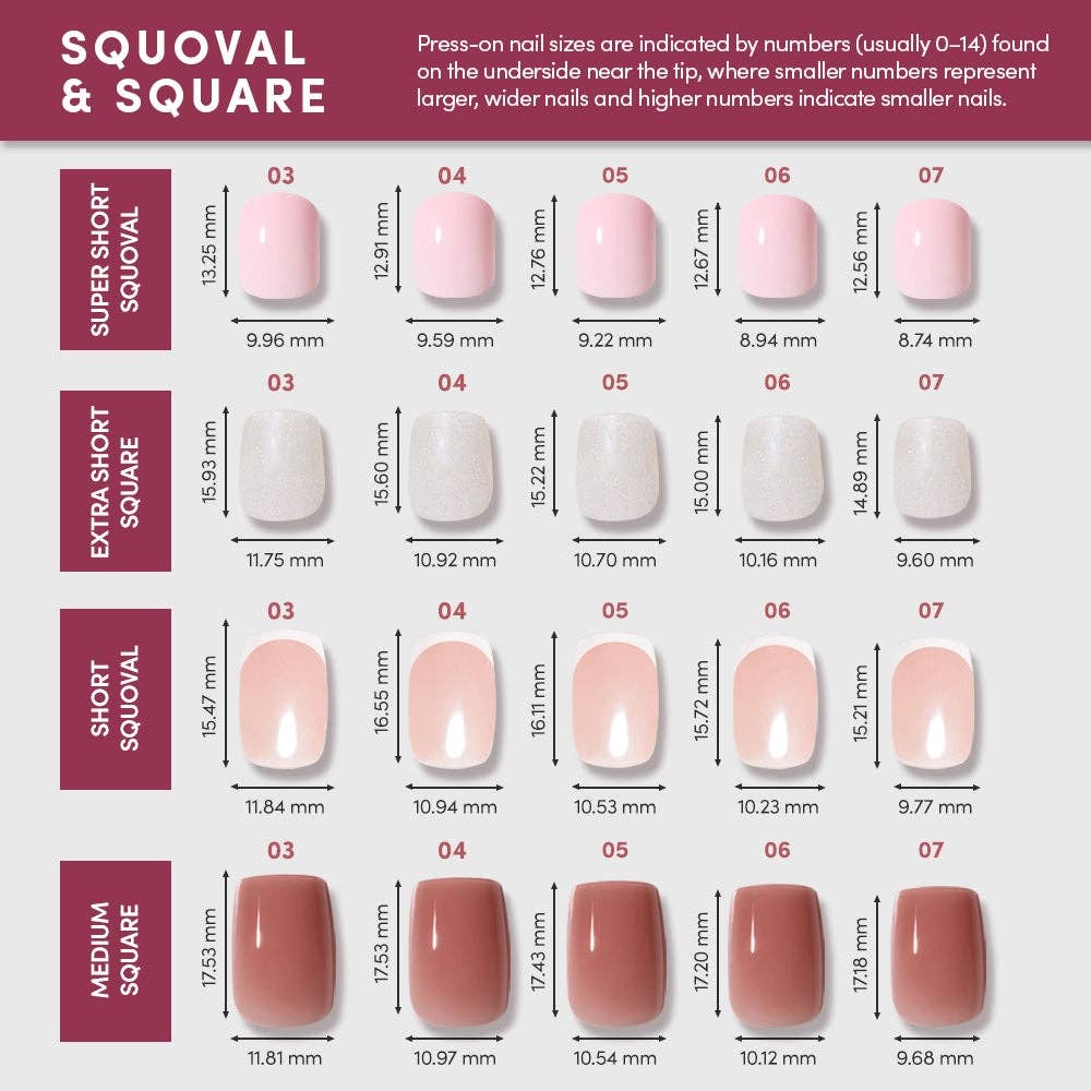 Limonata Press-On Nails | Yellow French Tip Short Squoval