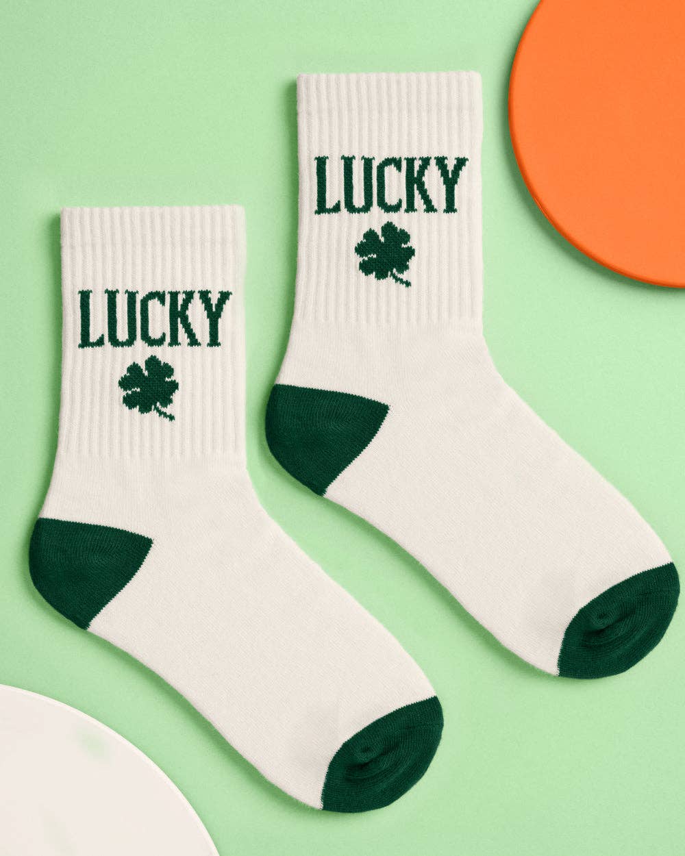 St. Pattys Socks | St Patrick's Day, Shamrock Luck AccessorY