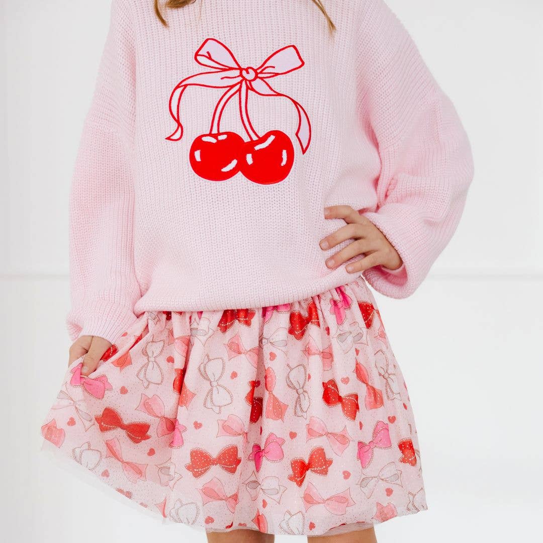 Bow Love Valentine's Day Tutu - Girls Clothes