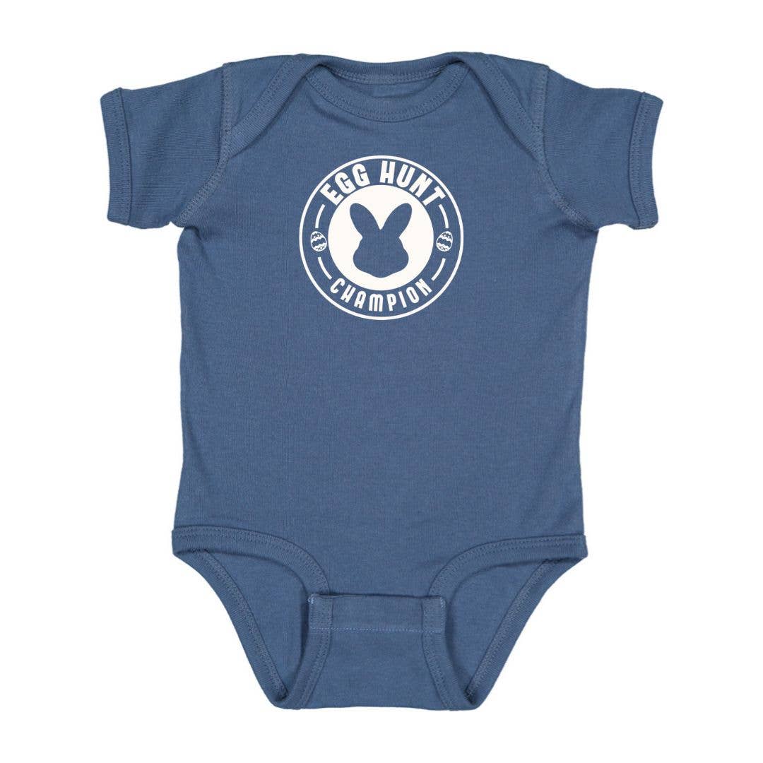 Egg Hunt Champion Short Sleeve Bodysuit - Easter Baby