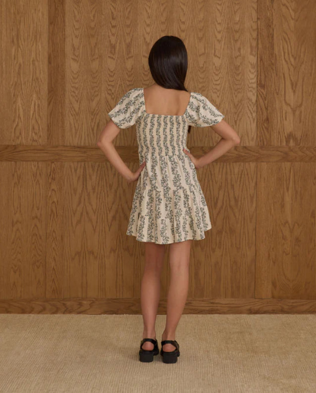 Emily Dress || Green Vines