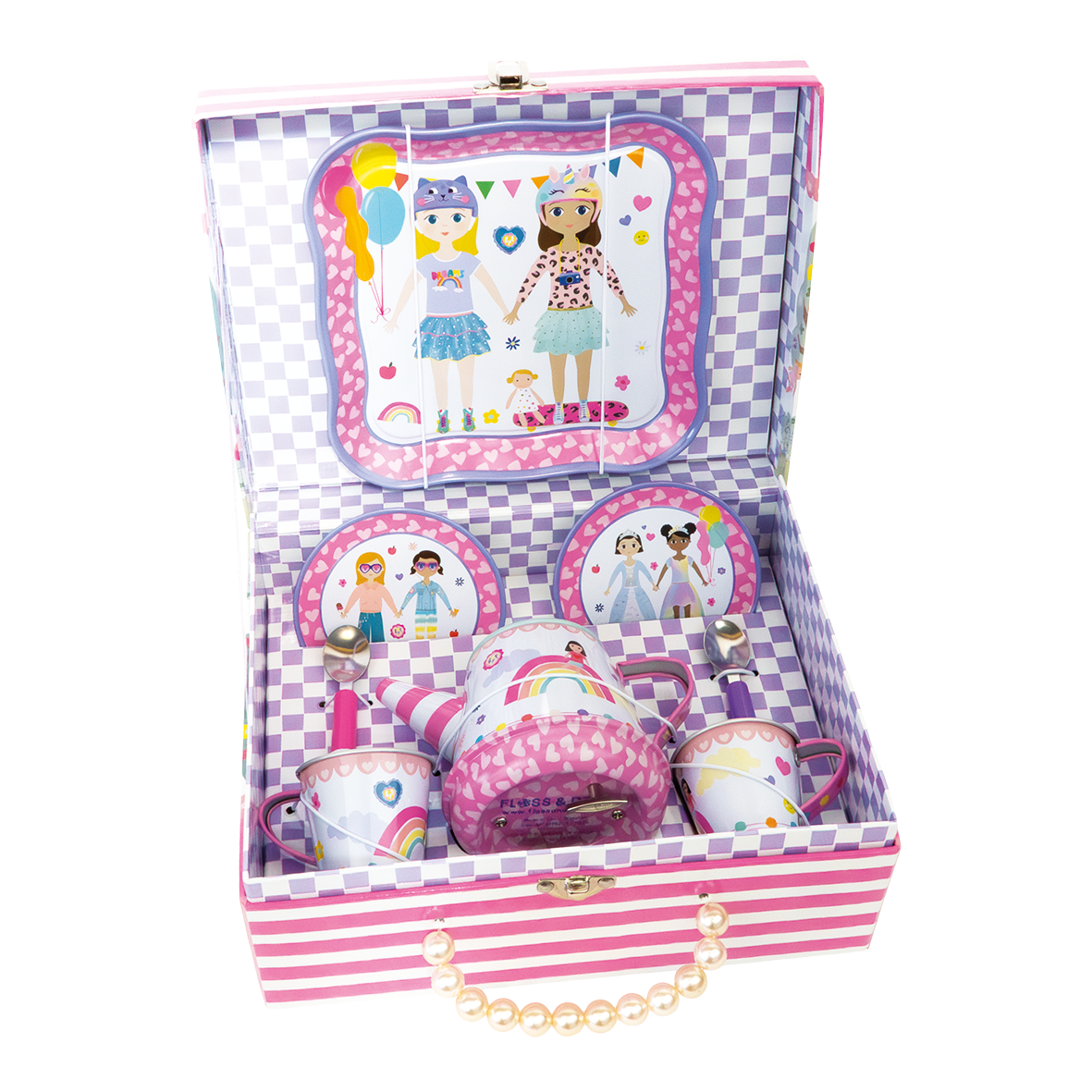9 Piece Musical Tea Set - Best Friends