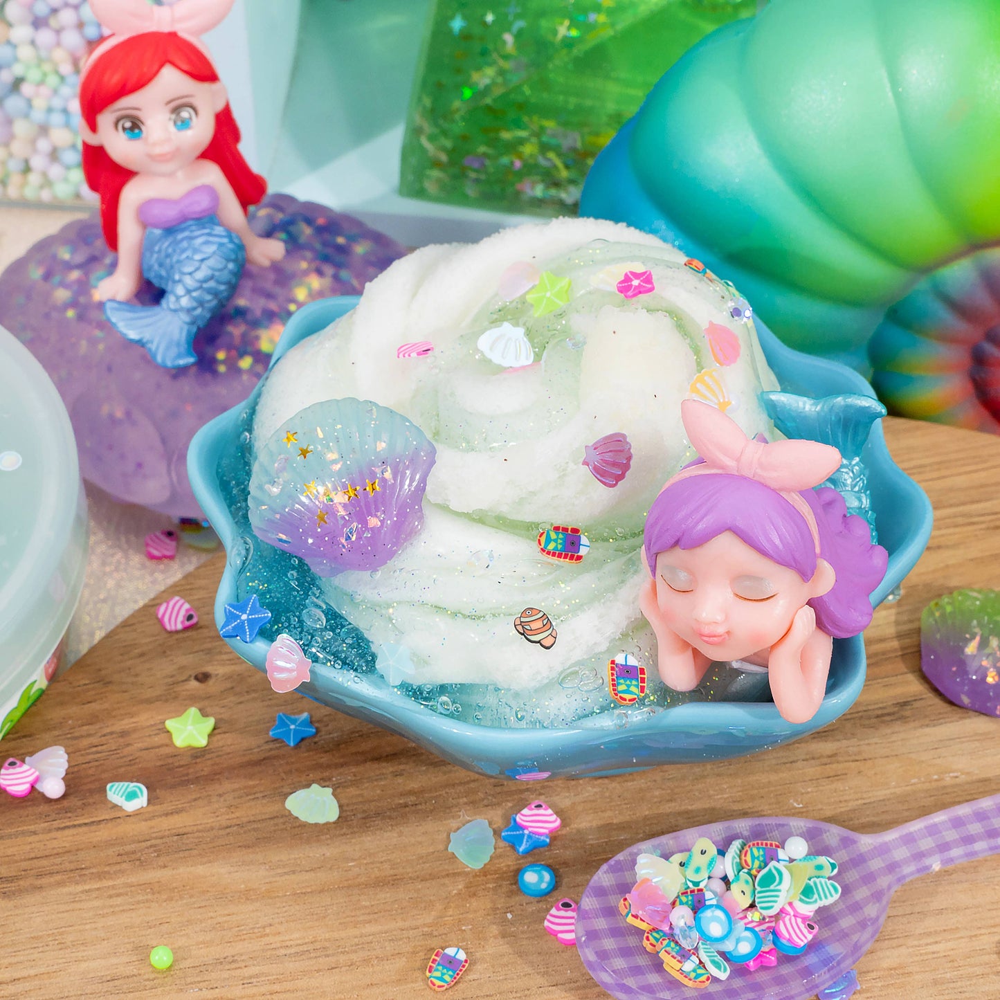 Mermaid Cove Clear Slime (4pcs/case)