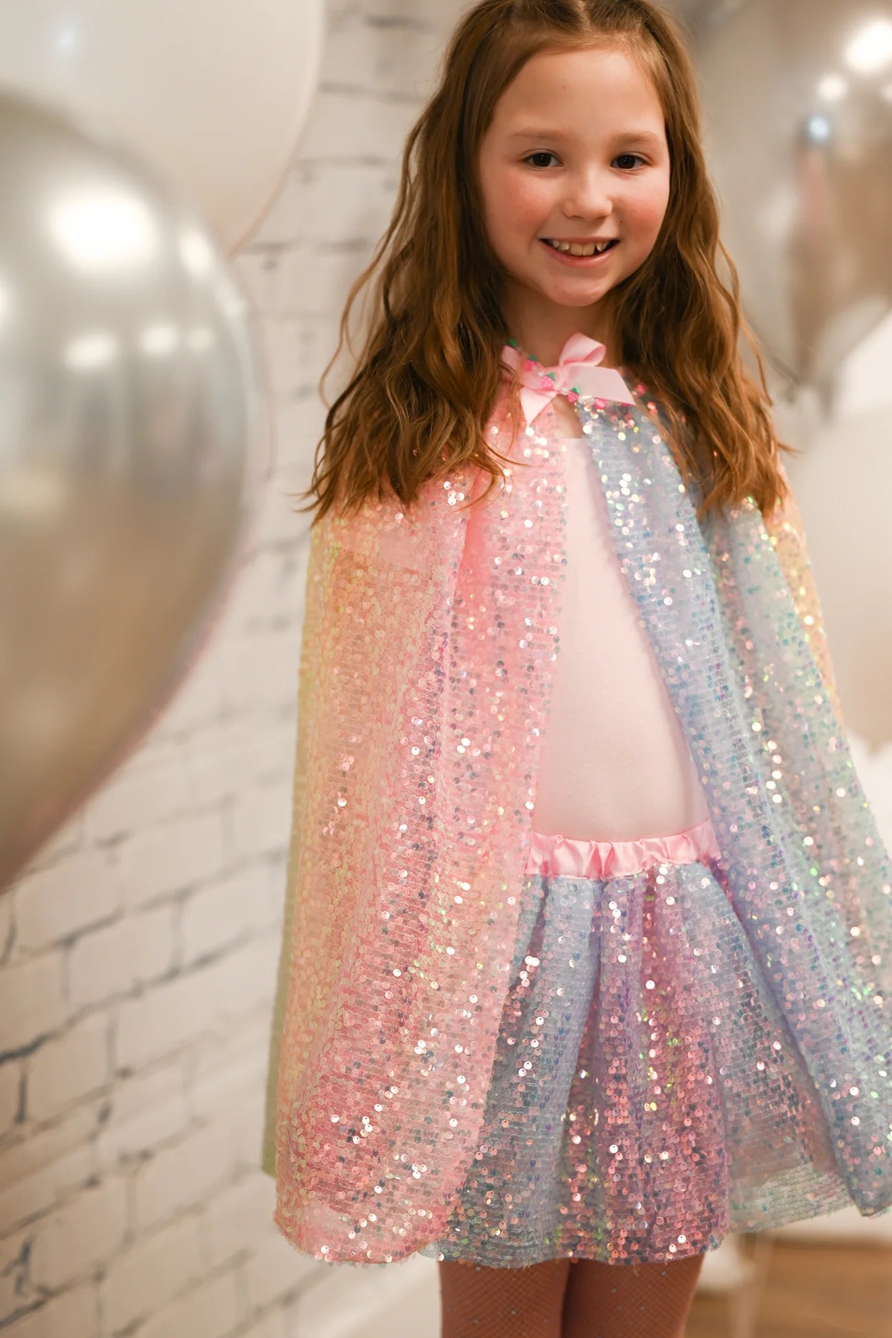 40605 Ombre Sequins Skirt, Size 4-6