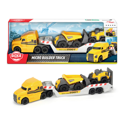 Simba Dickie - Mack Volvo Micro Builder Truck