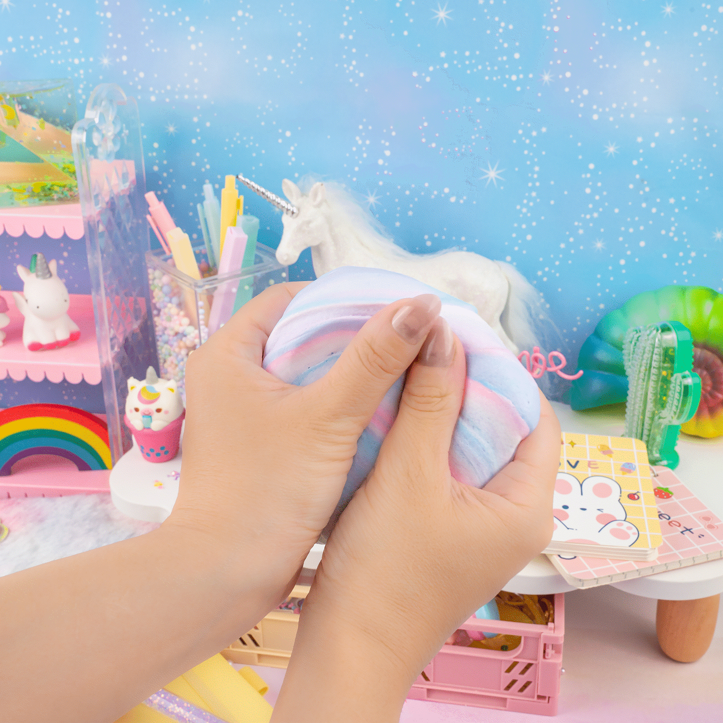 Unicorn Tales Sunbeam Serenade Butter Signature Dome™ Slime (4pcs/case)