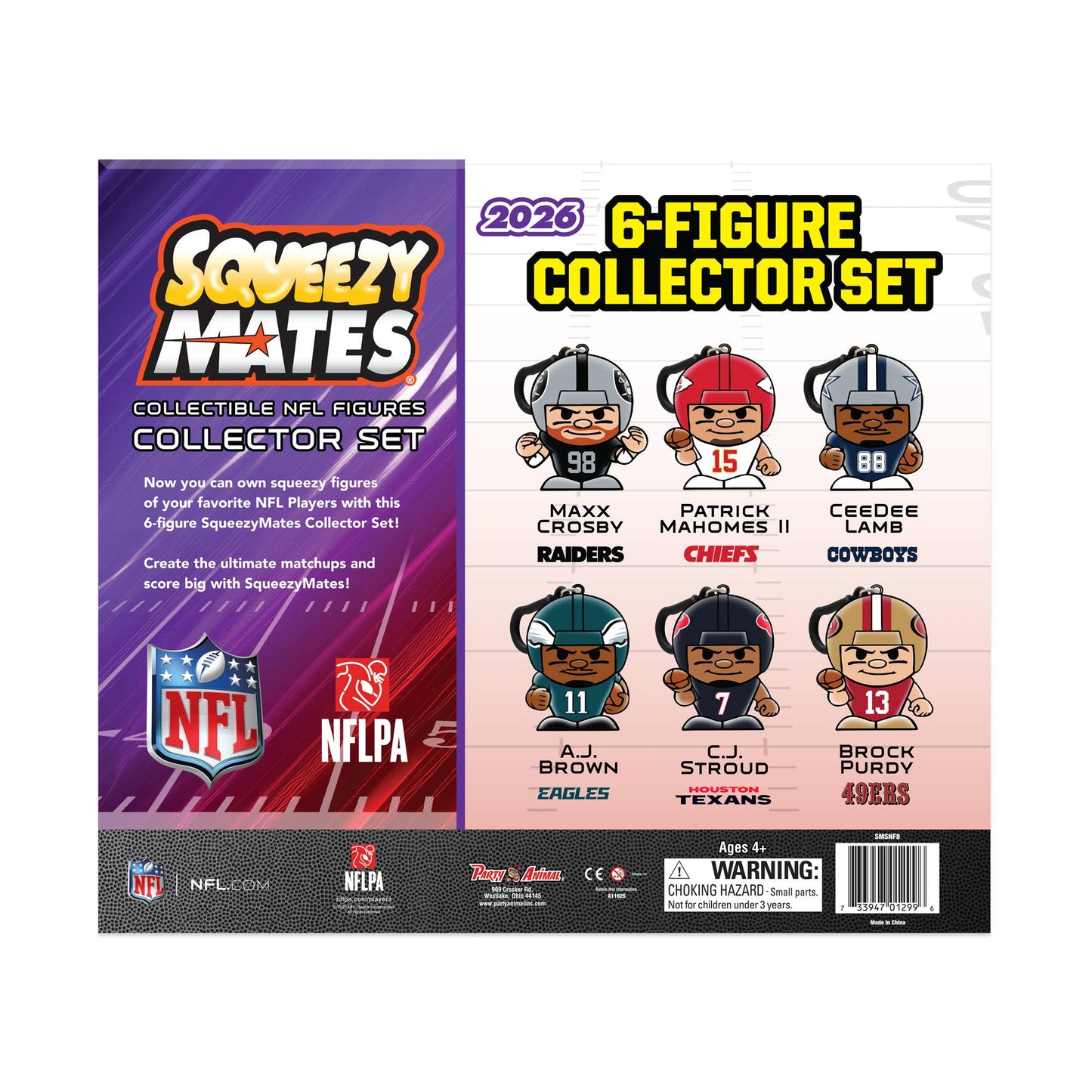 NFL SqueezyMates 6-Figure Set 2027