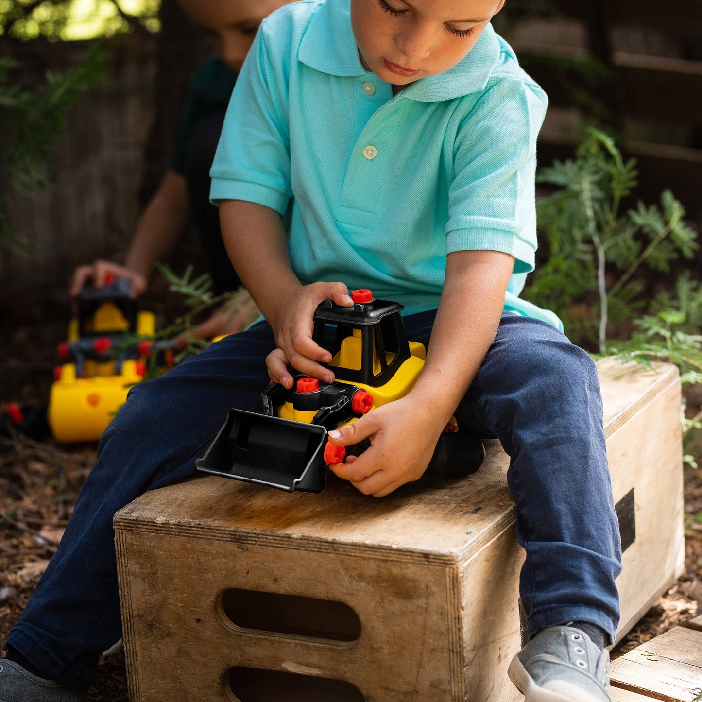 Red Toolbox Stanley Jr. Take Apart Classic Front Loader Kit