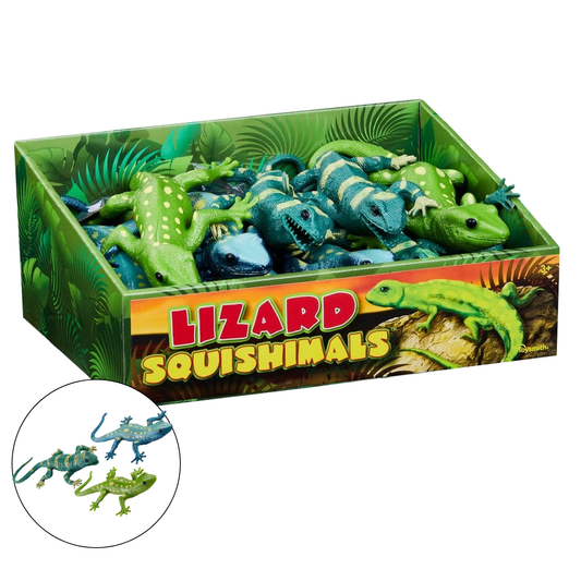 13" Lizard Squishimals (bead filled squishy toy)