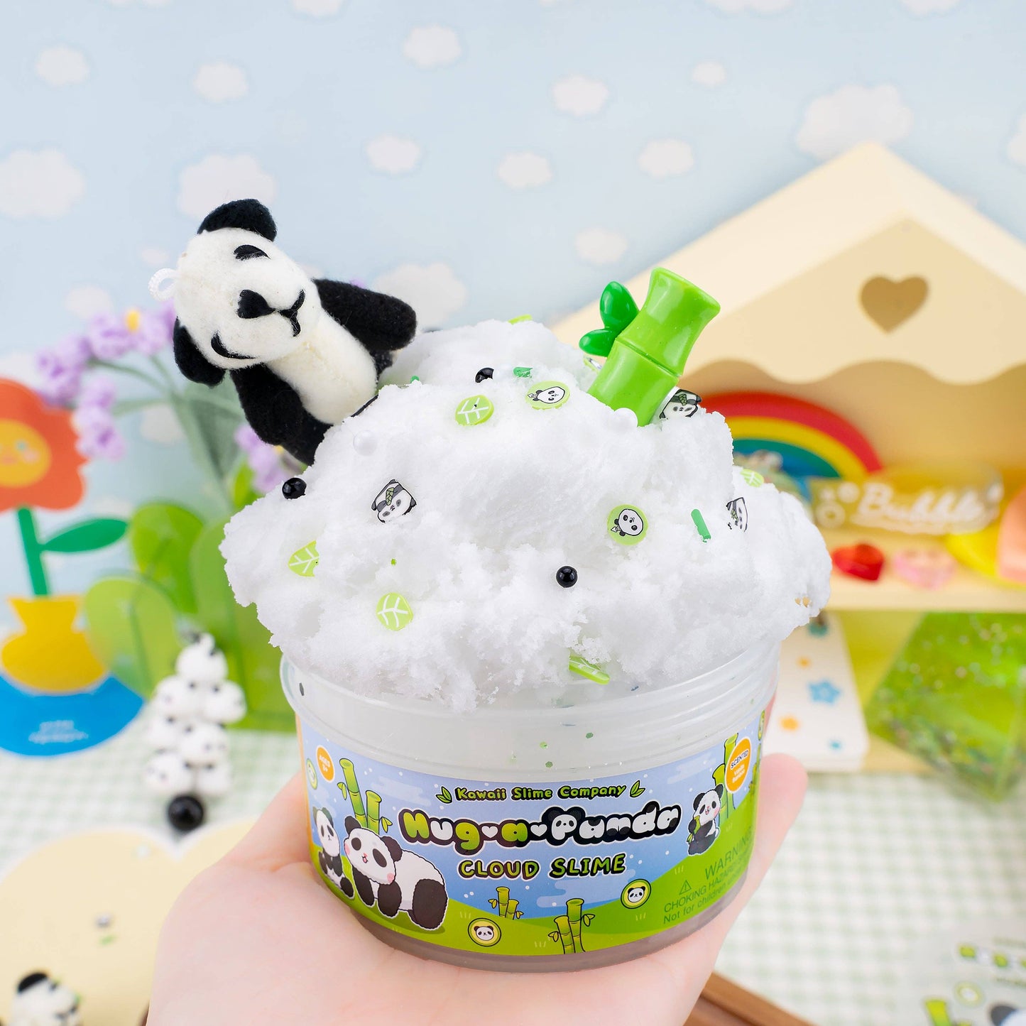 Hug-a-Panda Cloud Signature Dome™ Slime (4pcs/case)