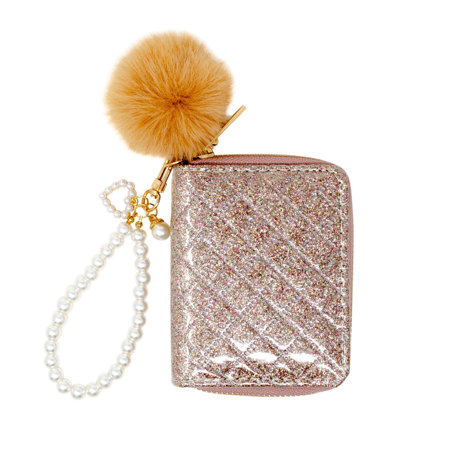 Sparkle Pearl Strap Wallet