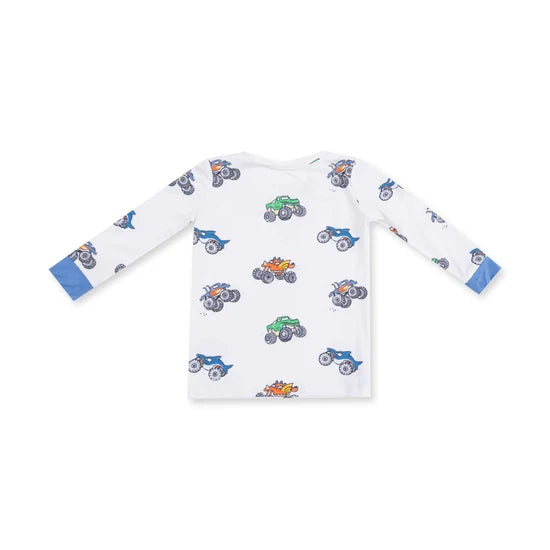 Monster Trucks - Long Sleeve Loungewear Set
