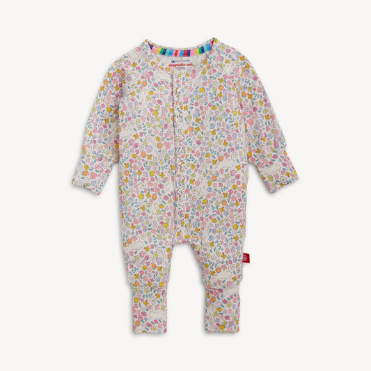 BUNNY BLOSSOM MODAL MAG RUFFLE CONV COVERALL
