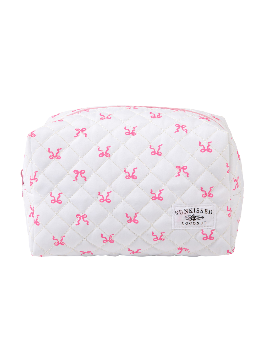 Large Coquette Ribbon Bow Handmade Travel Bag: Coquette Bows / Large Bag