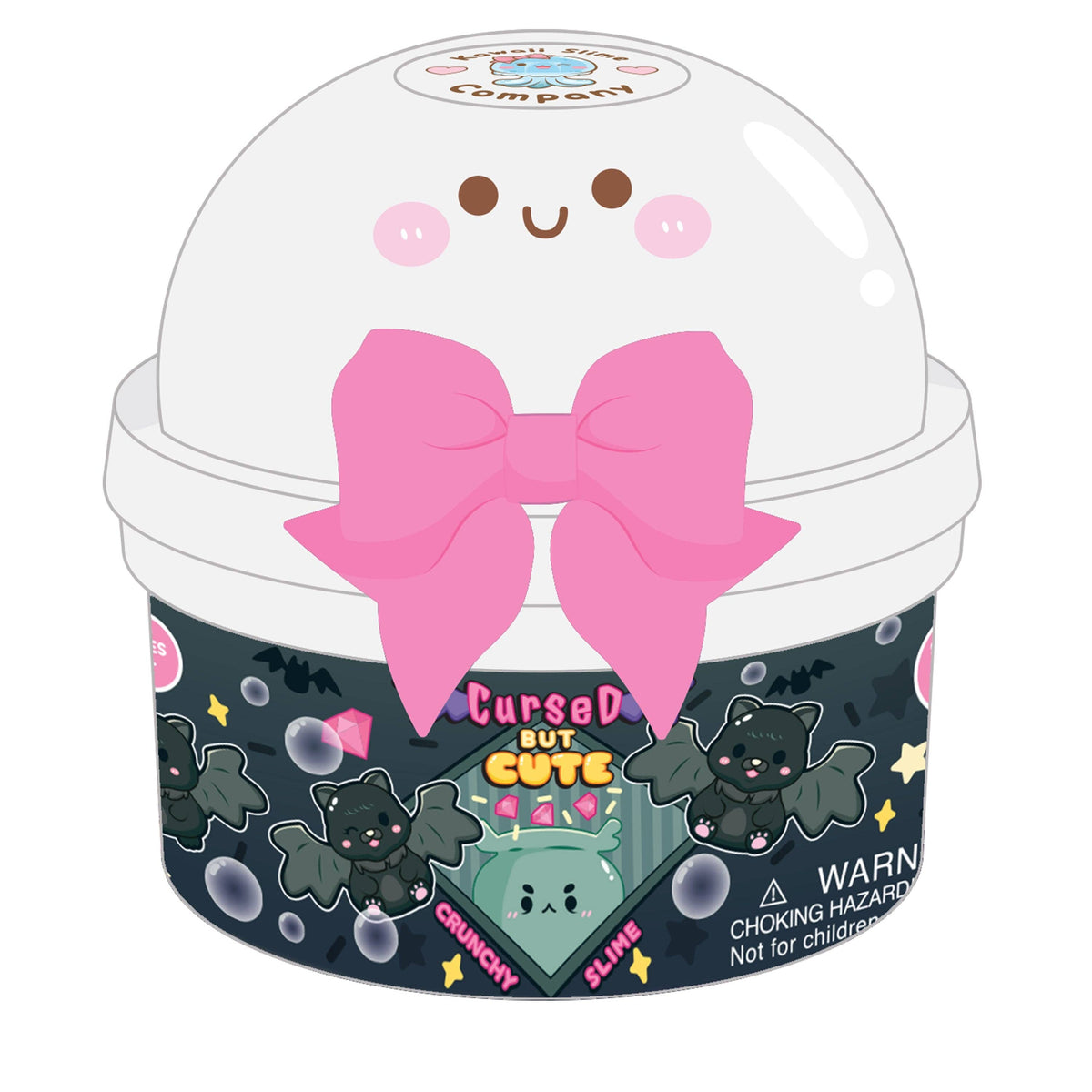 Cursed But Cute Crunchy Signature Dome™ Slime (4pcs/case)