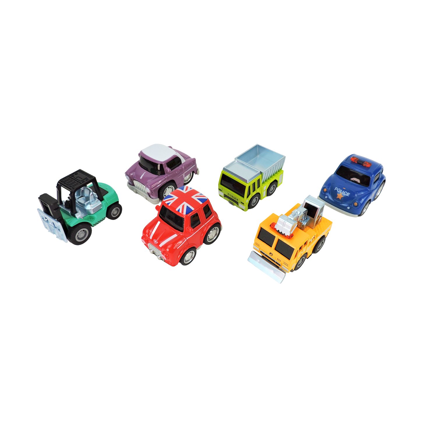 Rollin’ Large Diecast Pull-Back Vehicle Tower Display