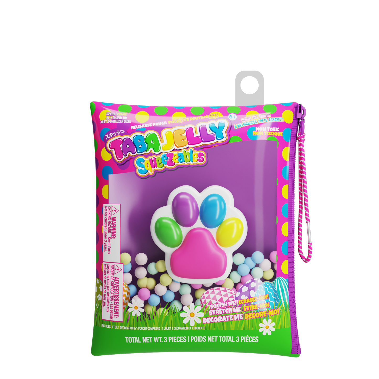 TABA JELLY SQUISHY TOYS EASTER